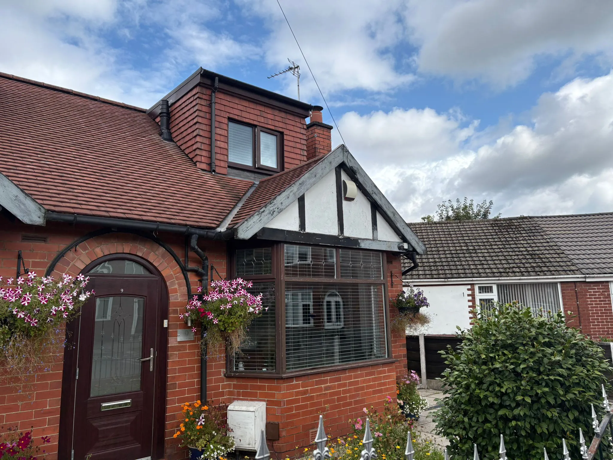 Front porch with new bay window and composite door by LDG Joinery LTD, Bolton